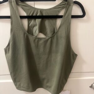 lululemon white hang tag with red logo